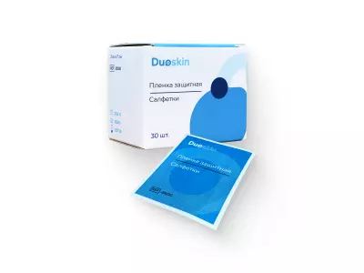 Пленка защитная в салфетках Duoskin, 1шт