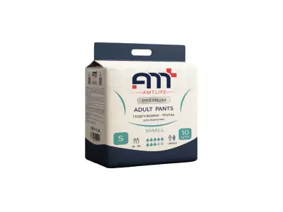 Трусики для взрослых AMT LIFE premium S, 55-85см
